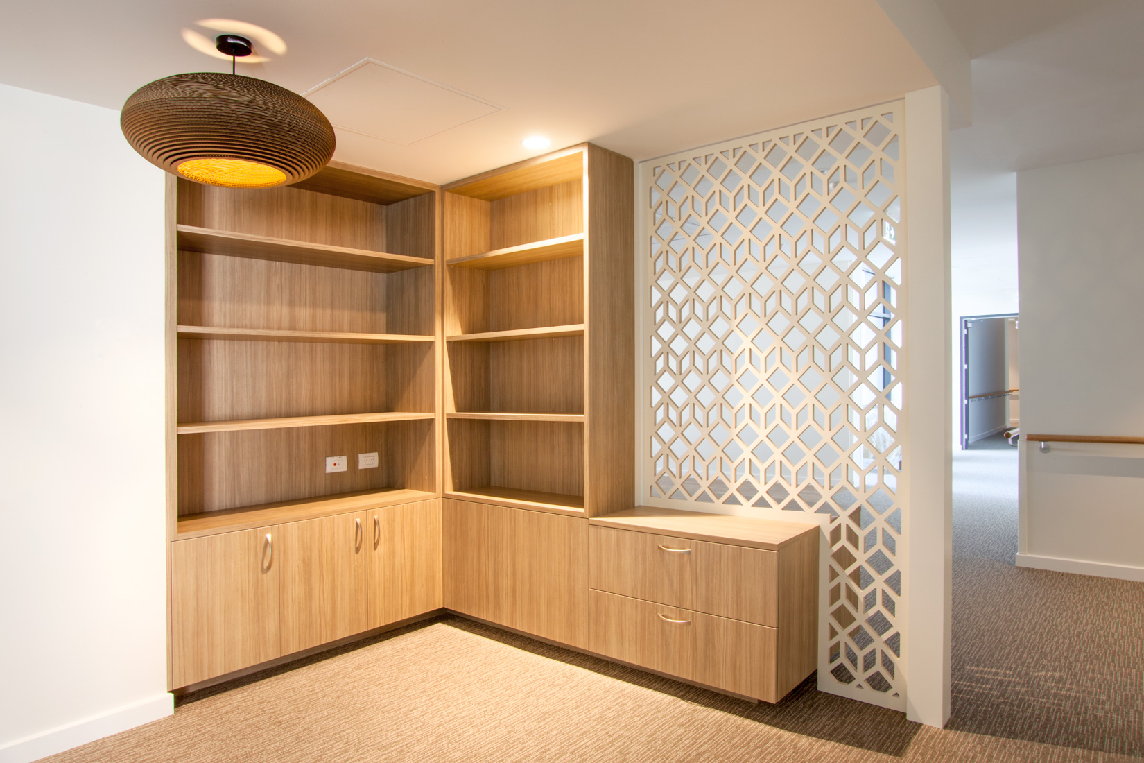 CaSPA Aged Care joinery by ISM Interiors