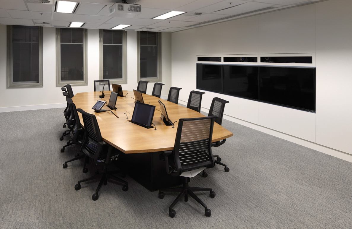 Corporate Initiatives Australia integrated technology tables and furniture products by ISM Interiors