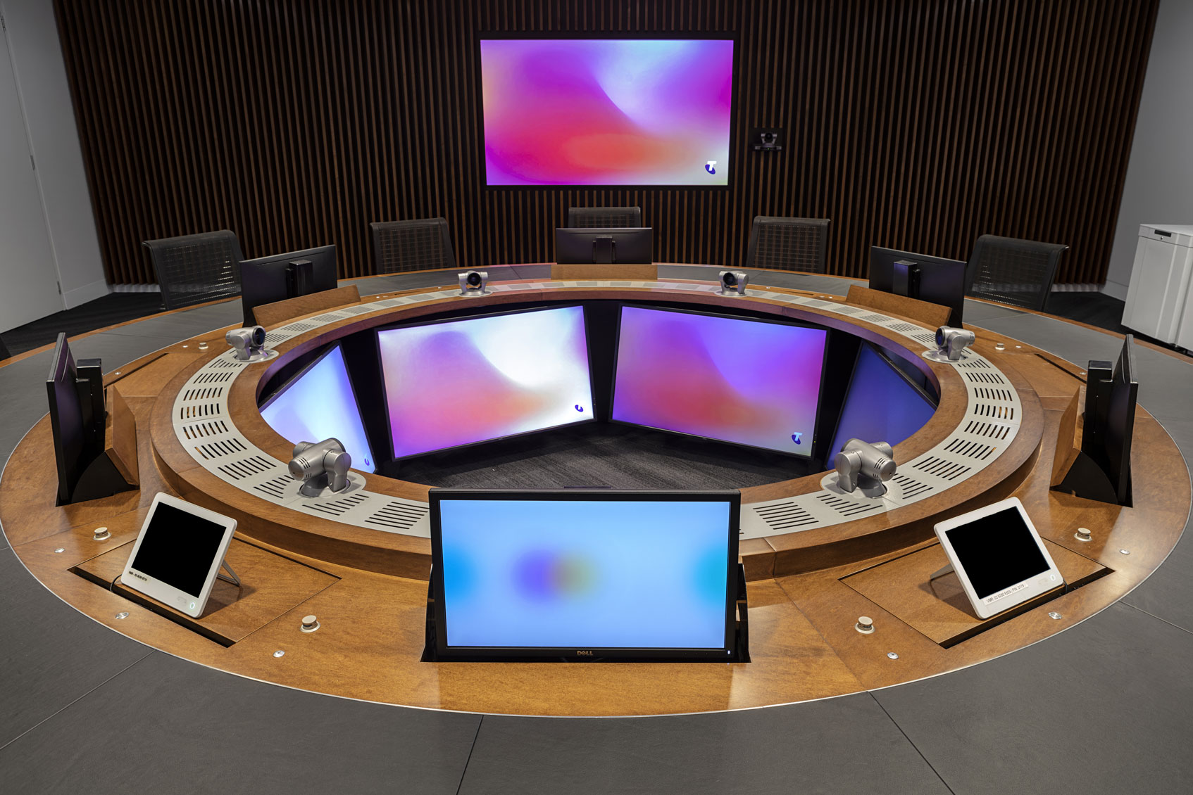 Telstra whirlpool room conference table